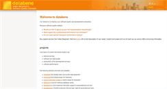 Desktop Screenshot of databene.org